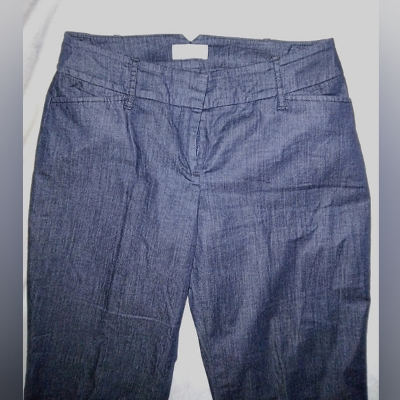 Ann Taylor Loft Size 4 Navy Blue "Julie" Business Career Trousers - Picture 4 of 6